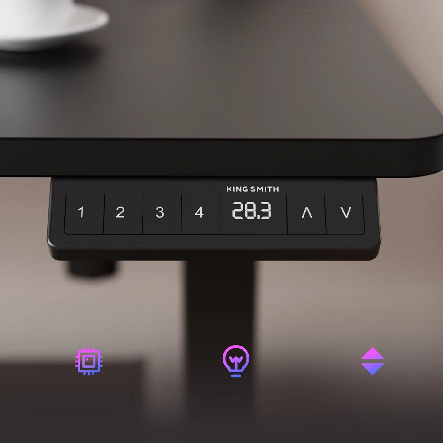 Two-Piece Tabletop Standing Desk