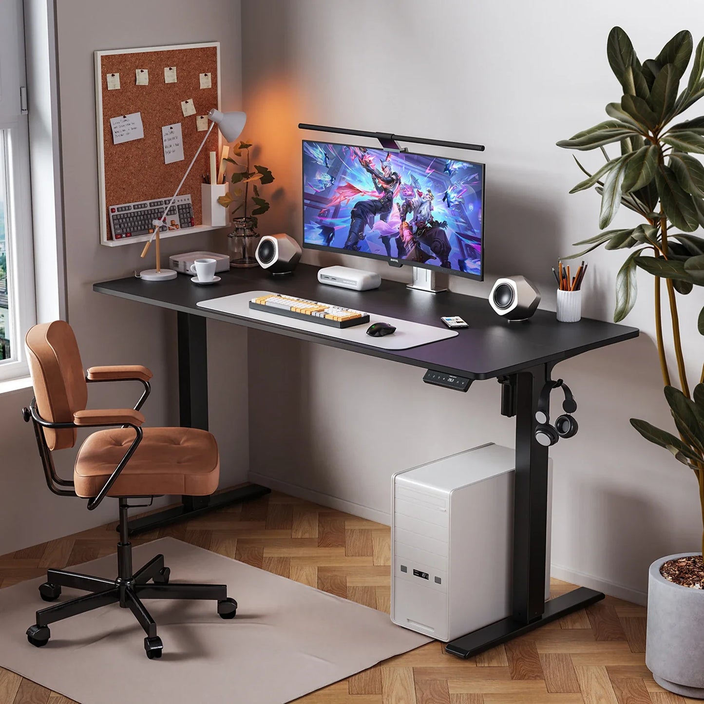 Two-Piece Tabletop Standing Desk