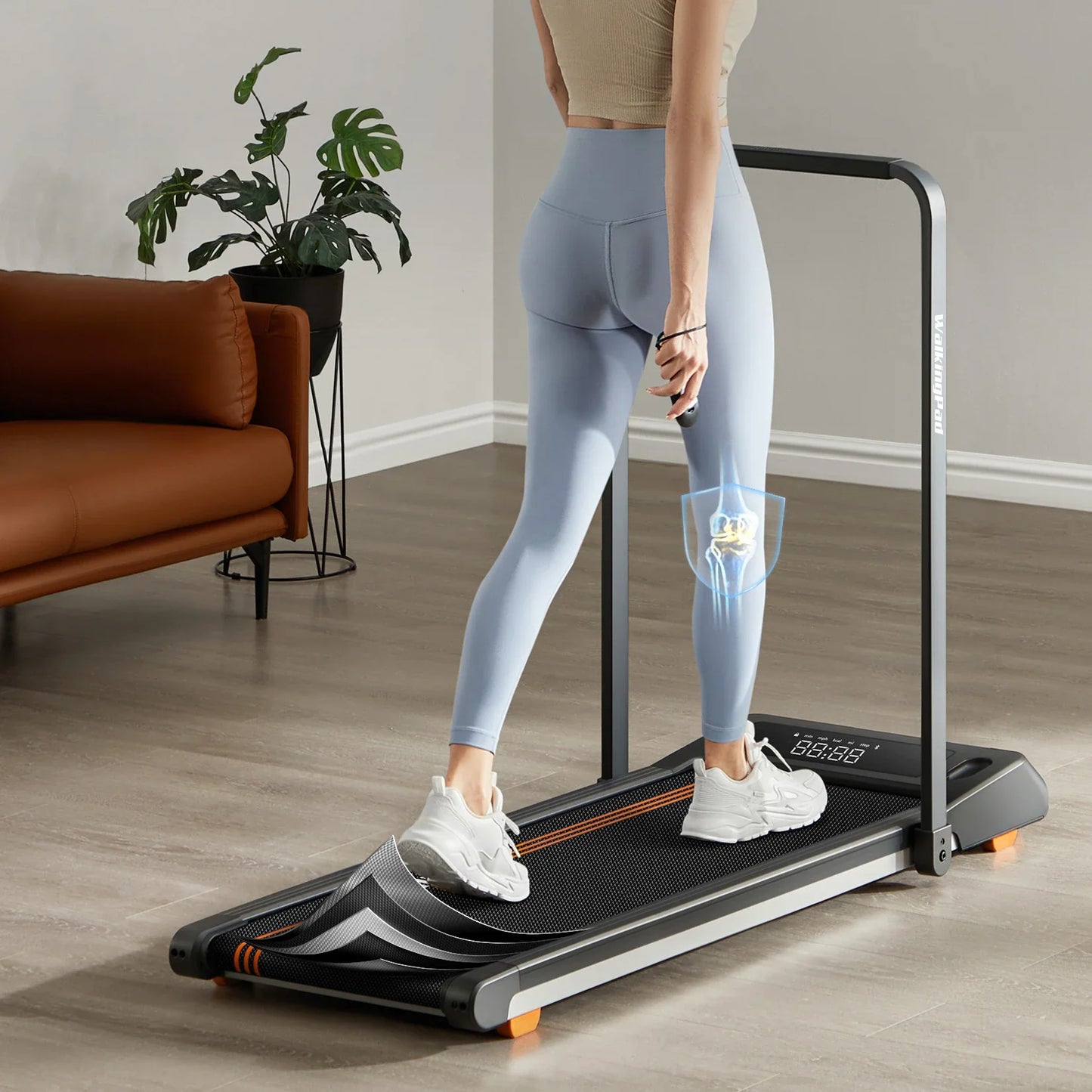 H1 2 in 1 Under-desk treadmill