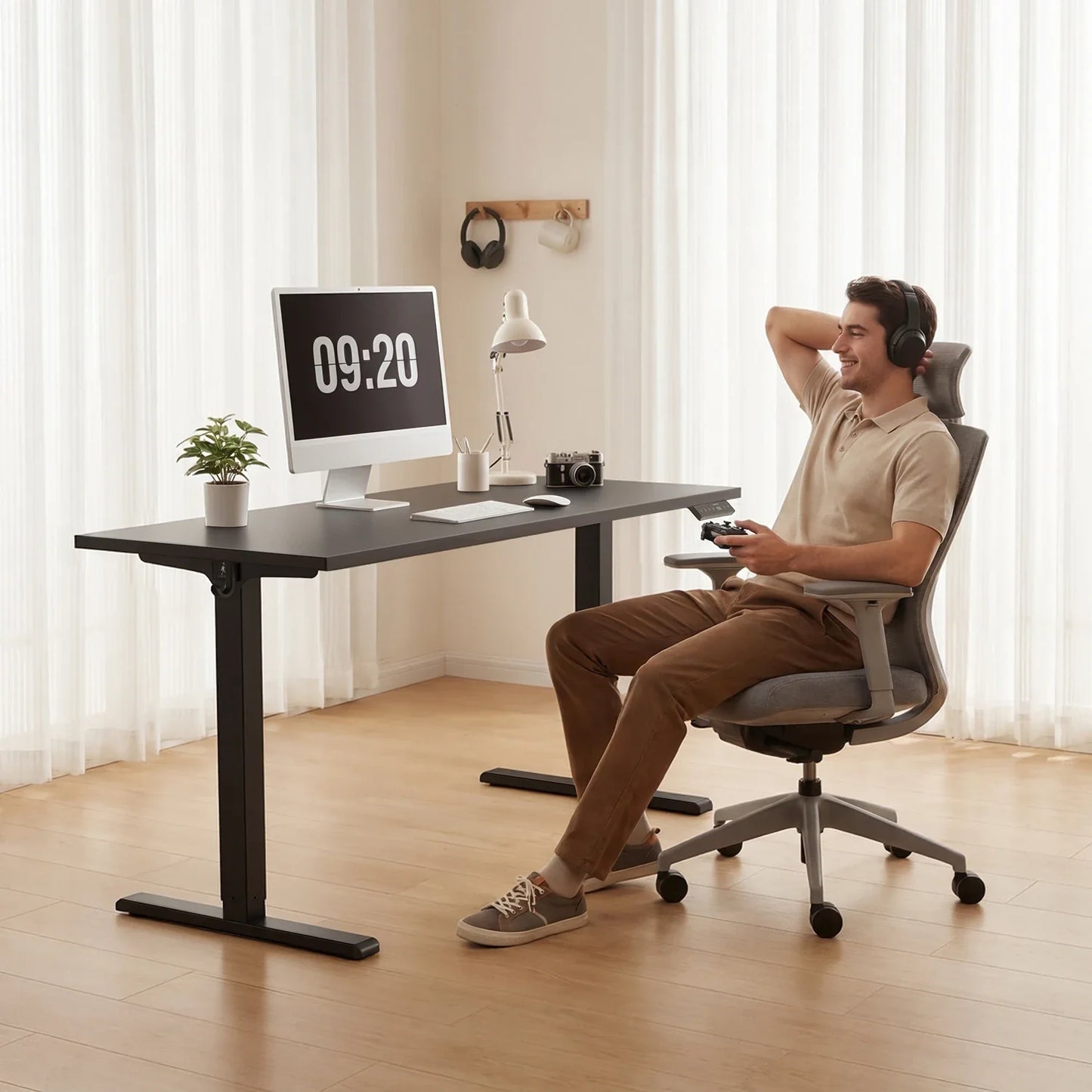 One-piece Tabletop Standing Desk