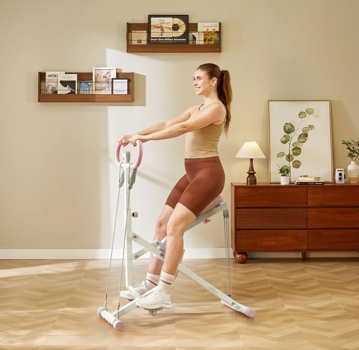 RIDER003 Squat & Rowing  Training Machine