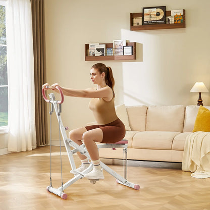 RIDER003 Squat & Rowing  Training Machine