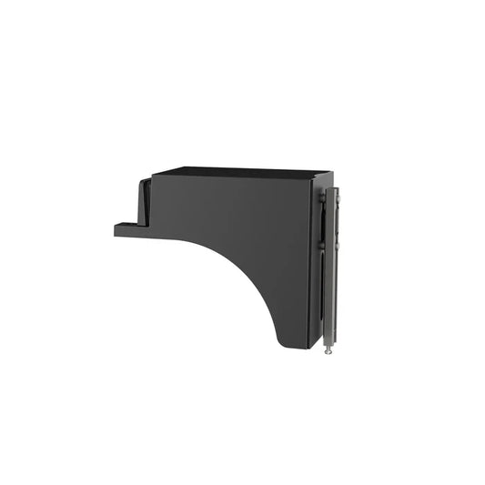 Square & Round Pole Mount Ver2 – Black - Universal Pole Bracket for XALH LED Area Lights