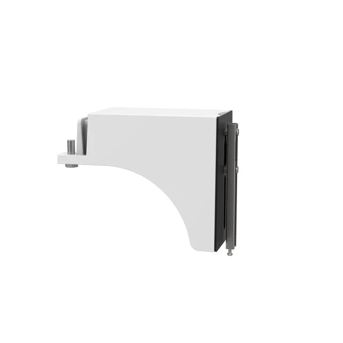 Square & Round Pole Mount Ver2 – White - Dual-Pole Mounting Bracket for XALH LED Area Lights