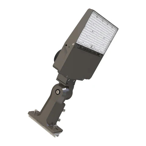 LED Parking Lot Light - Sensor Ready, 150W, 19500 Lumens, 5000K, 120-277 VAC, Universal Bracket