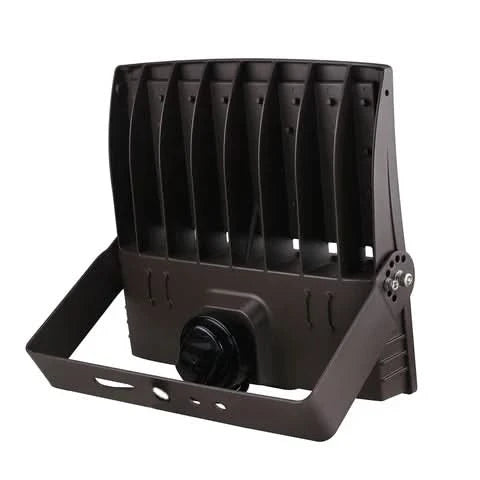 2nd Gen 150W LED Flood Light - 120-277V - U-Bracket Mount - Bronze Housing - High Lumen Output