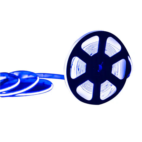 LED Tape Light - 50W - Blue - 24V - 16FT - 60W Driver - Double Layer - IP20 - UL Listed