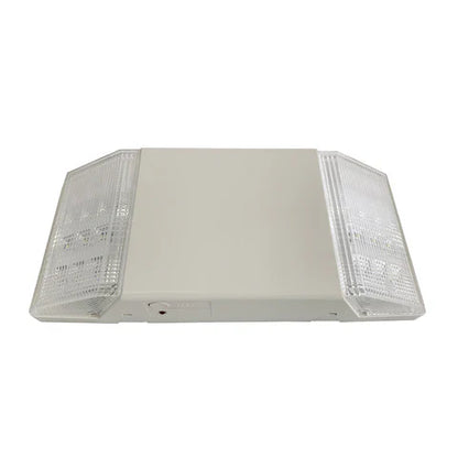 Dual Head LED Emergency Light – 3.6W - 200 Lumens - 6000K Daylight - 120-277V - Double-Sided - UL Listed - 3.6V Ni-MH Battery – White