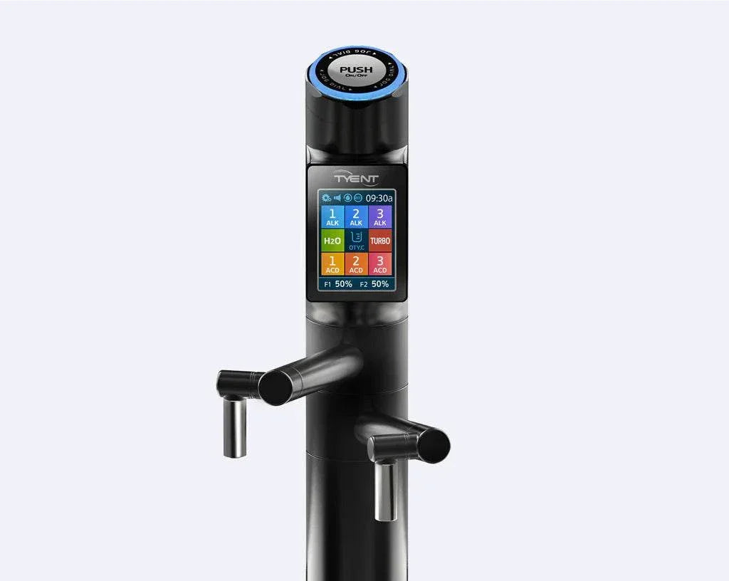 Tyent UCE-13 PLUS Matte Black – Under-Counter Water Ionizer