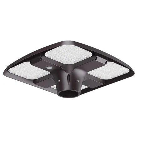 LED Post Top Light - Sensor Ready, Selectable 80W/100W/150W and CCT, 120-277 VAC, 20,250 Lumens