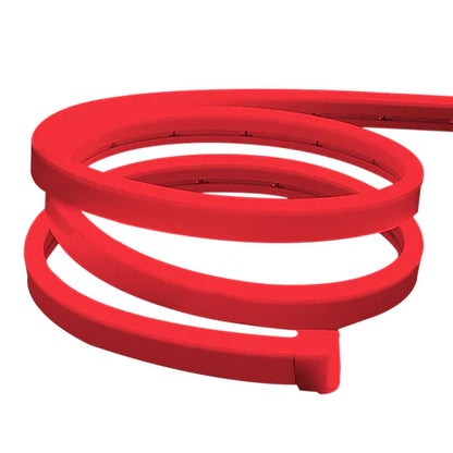 LED Neon Rope Light – 50FT Roll - 144W - 24V DC - Red - UL Listed