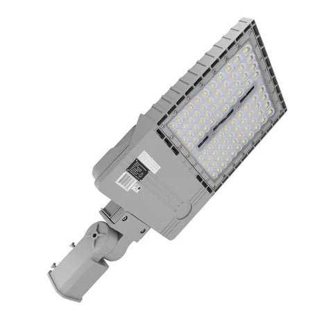 LED Parking Lot Light, 320W, 5000K, 44800 Lumens, 227-480 VAC, Slip Fitter Mount