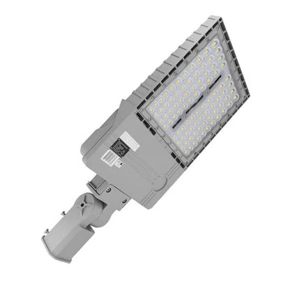 LED Parking Lot Light, 320W, 5000K, 44800 Lumens, 227-480 VAC, Slip Fitter Mount