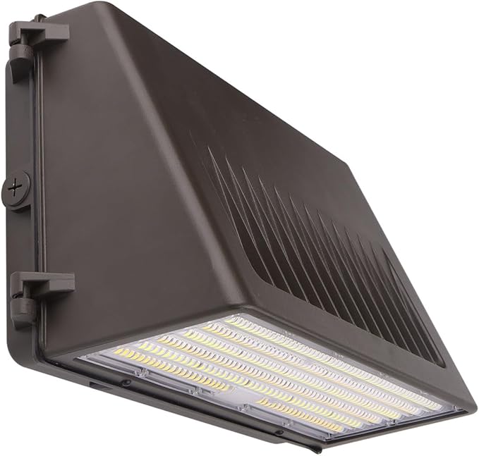 LED Wall Pack Light Built-in Photocell, 30W/45W/63W, 3000K-5000K, 9,450 Lumens, 120-277 VAC