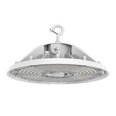 LED UFO High Bay Light - Sensor Based, Selectable 100W/120W/150W and CCT 4000K/5000K, 22,500 Lumens, 120-277 VAC