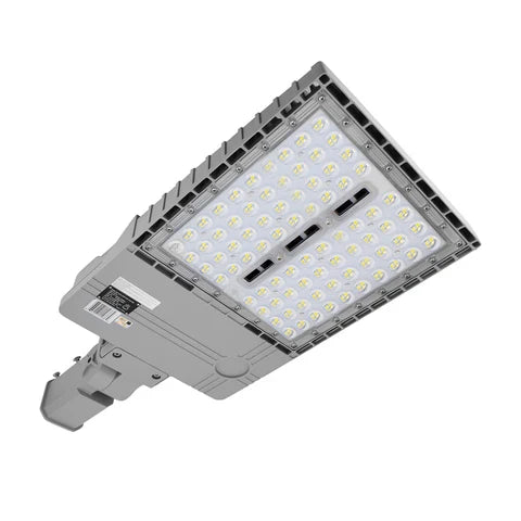 LED Parking Lot Light, 320W, 5000K, 44800 Lumens, 227-480 VAC, Slip Fitter Mount