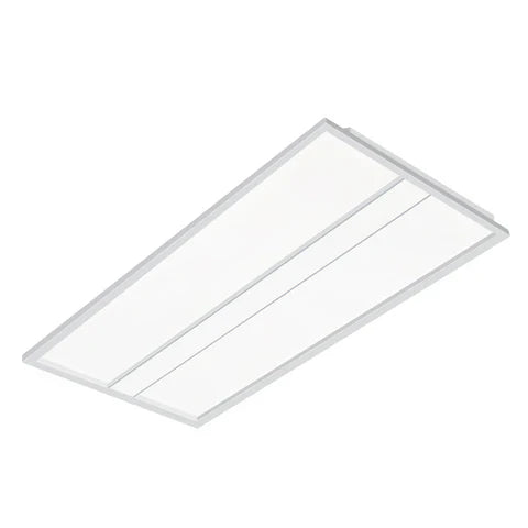 LED Panel/Troffer, 2x4, Adjustable Wattage 30W/40W/50W, CCT Adjustable 3500K/4000K/5000K, 5500 Lumens
