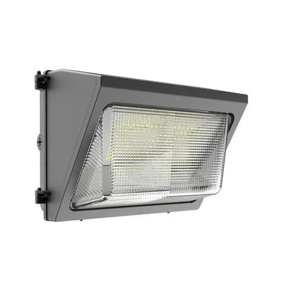 LED Wall Pack Built-in Photocell, 80W/60W/45W, 3000K/4000K/5000K, 10,400 Lumens, 120-277 VAC, PC Lens
