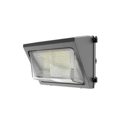 LED Wall Pack with Built-in Photocell- PC Lens, 60W, 5000K, 7,800 Lumens, 120-277 VAC