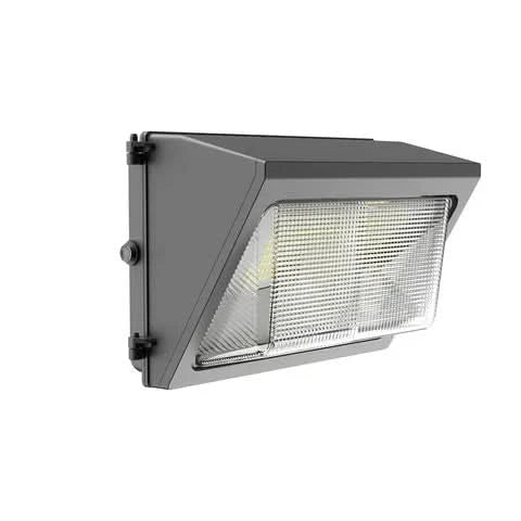 LED Wall Pack with Built-in Photocell- PC Lens, 120W, 5000K, 15,600 Lumens, 100-277 VAC