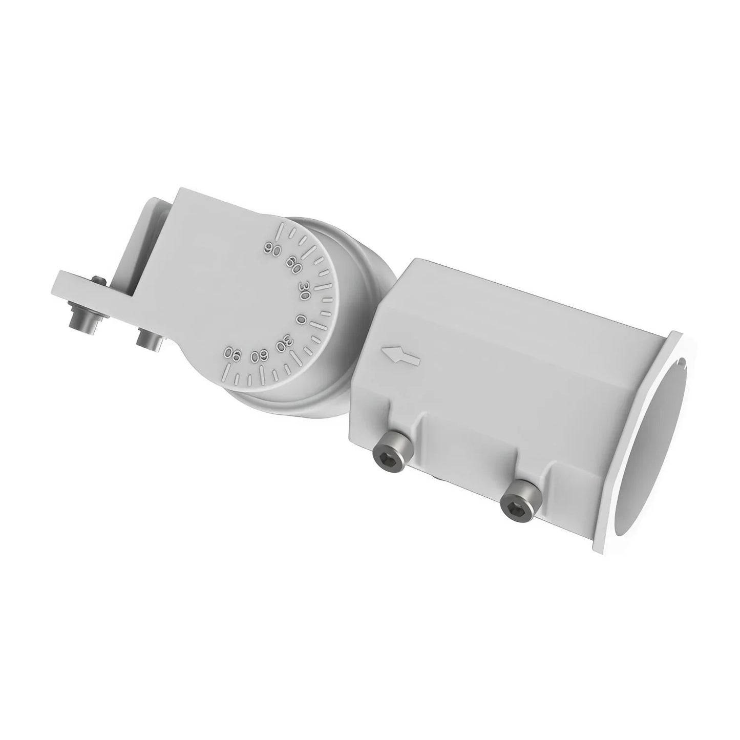 Slipfitter Mount – White - Adjustable Pole Mount for XALH LED Area Lights