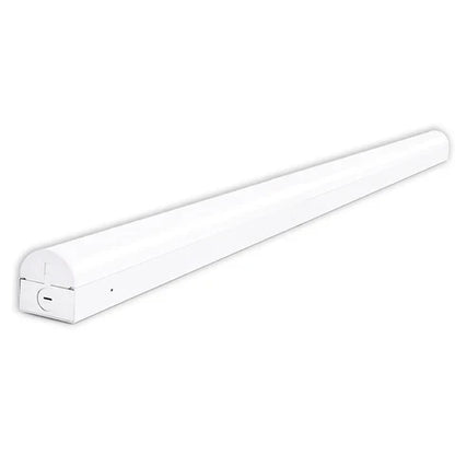 LED Linear Strip Fixture, 8ft, Adjustable 60W/68W/72W/80W and CCT 3500K/4000K/5000K, 10,400 Lumens