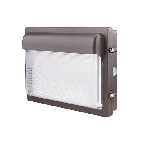 LED Wall Pack Light Built-in Photocell, 80W/100W/120W, 3000K/4000K/5000K, 16,200 Lumens, 120-277 VAC