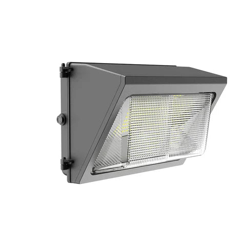 LED Wall Pack Light Built-in Photocell, 41W, 5000K, 7,800 Lumens, 100-277 VAC