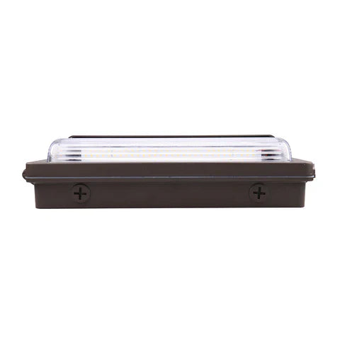 LED Wall Pack Light Built-in Photocell, 80W/100W/120W, 3000K/4000K/5000K, 16,200 Lumens, 120-277 VAC