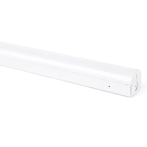 LED Linear Strip Fixture, 8ft, Adjustable 60W/68W/72W/80W and CCT 3500K/4000K/5000K, 10,400 Lumens
