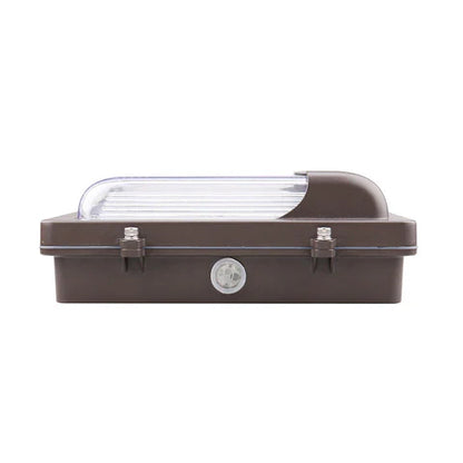 LED Wall Pack Light Built-in Photocell, 80W/100W/120W, 3000K/4000K/5000K, 16,200 Lumens, 120-277 VAC