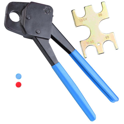 Yescom 3/4" Copper Pex Crimp Tool Ring Crimper with Gauge