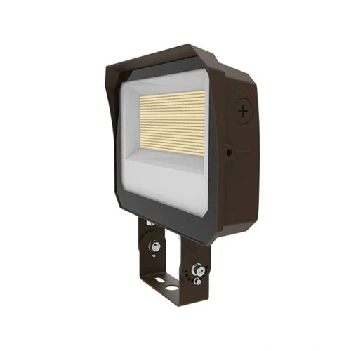 LED Flood Light with Yoke Mount – 35W/20W/15W – Built-in Photocell for Dusk-to-Dawn Automation