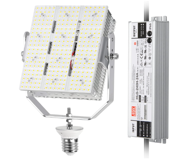 300W LED Pole Light Retrofit Kit – E39 Mogul Base, 100-277 VAC, 42000 Lumens