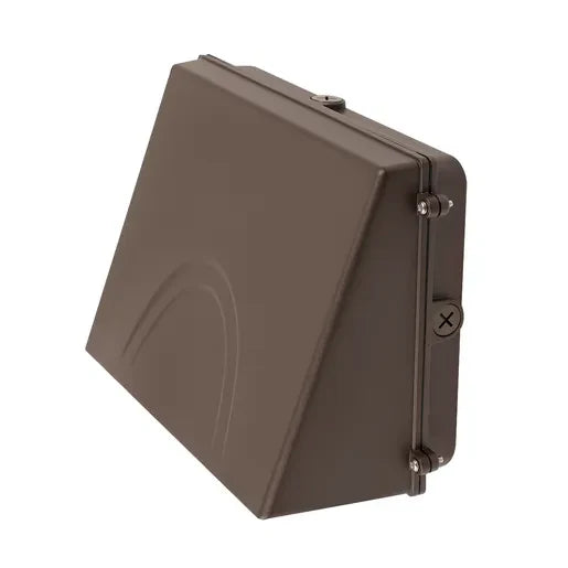 Full Cut-Off LED Wall Pack - 80W/60W/40W- Built-in Photocell - PC Lens - No DC12V - Energy-Efficient Outdoor Lighting
