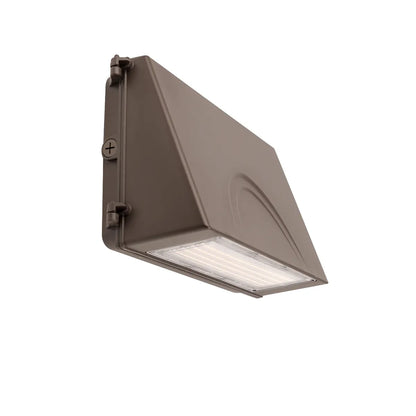 Full Cut-Off LED Wall Pack - 80W/60W/40W- Built-in Photocell - PC Lens - No DC12V - Energy-Efficient Outdoor Lighting