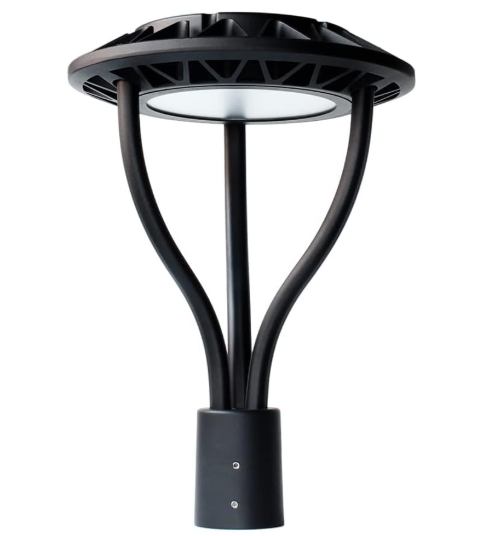 LED Post Top Light - Photocell Compatible, Selectable 20W/30W/40W/60W and CCT, 100-277 VAC, 6900 Lumens