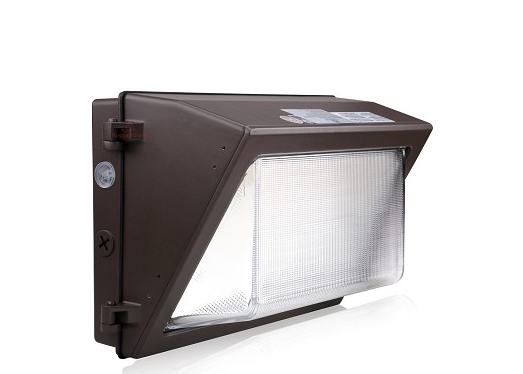LED Full Cut-Off Wall Pack Light with Dusk-to-Dawn Photocell, Wattage Selectable (28W/42W/56W/70W), CCT Tunable (3000K/4000K/5000K), 120-277V, 0-10V Dimmable