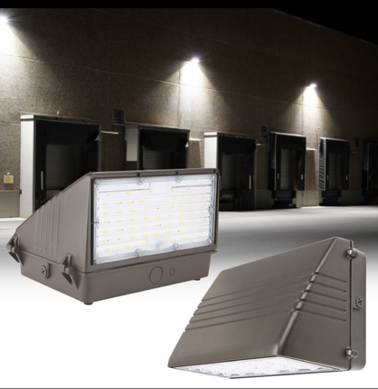 LED Wall Pack – Full Cut-Off Design |Adjustable Wattage (50W-125W) | 3CCT (3K/4K/5K) | Photocell | 120-277VAC